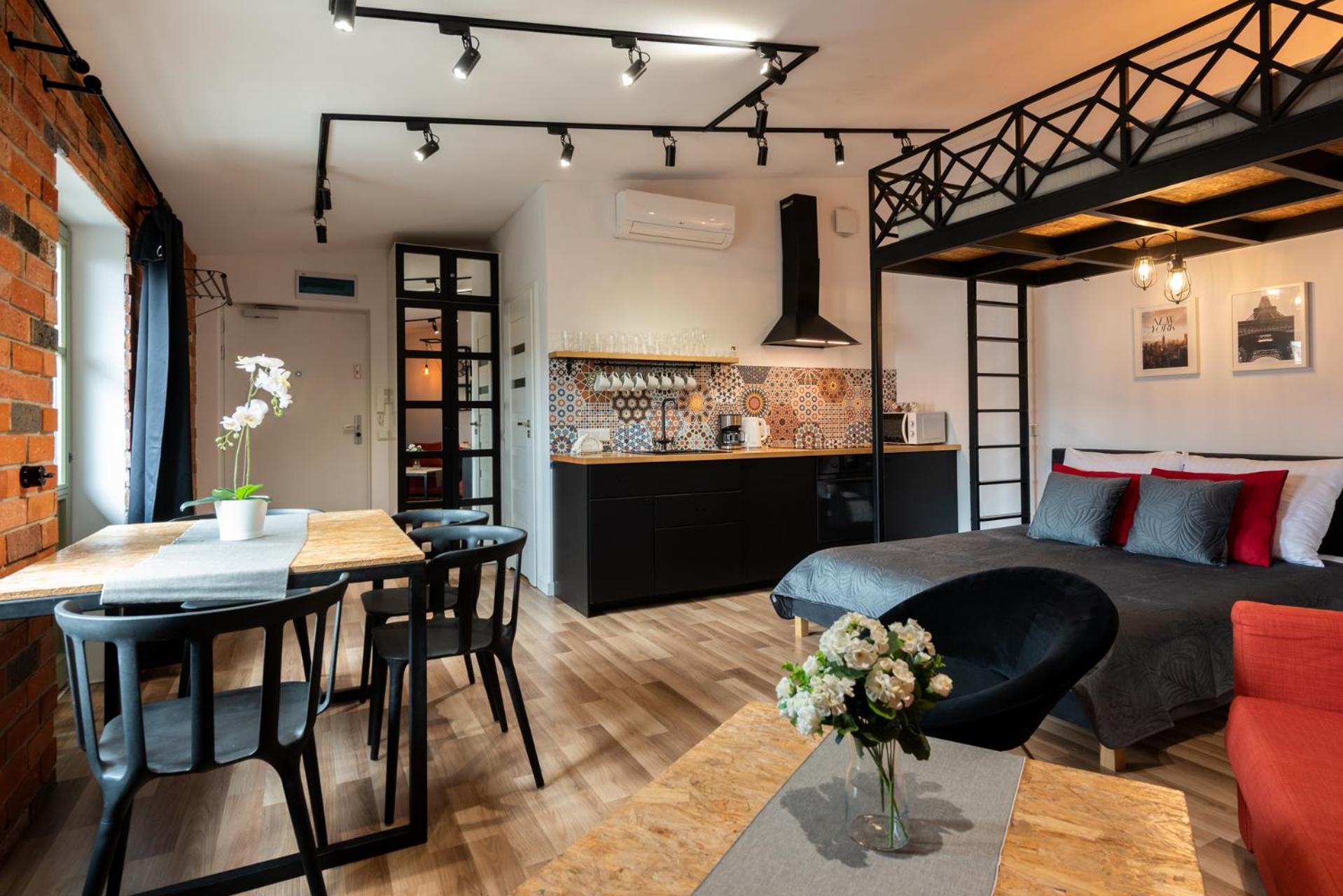 Modern Apartment Arizona Studio Old Town Dietla Balcony Краков Экстерьер фото