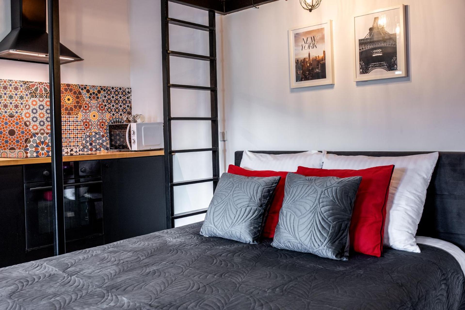 Modern Apartment Arizona Studio Old Town Dietla Balcony Краков Экстерьер фото