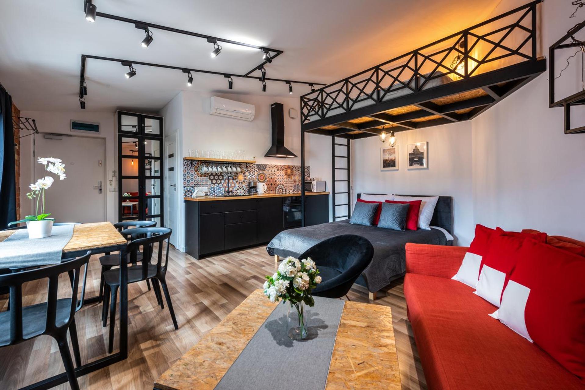 Modern Apartment Arizona Studio Old Town Dietla Balcony Краков Экстерьер фото