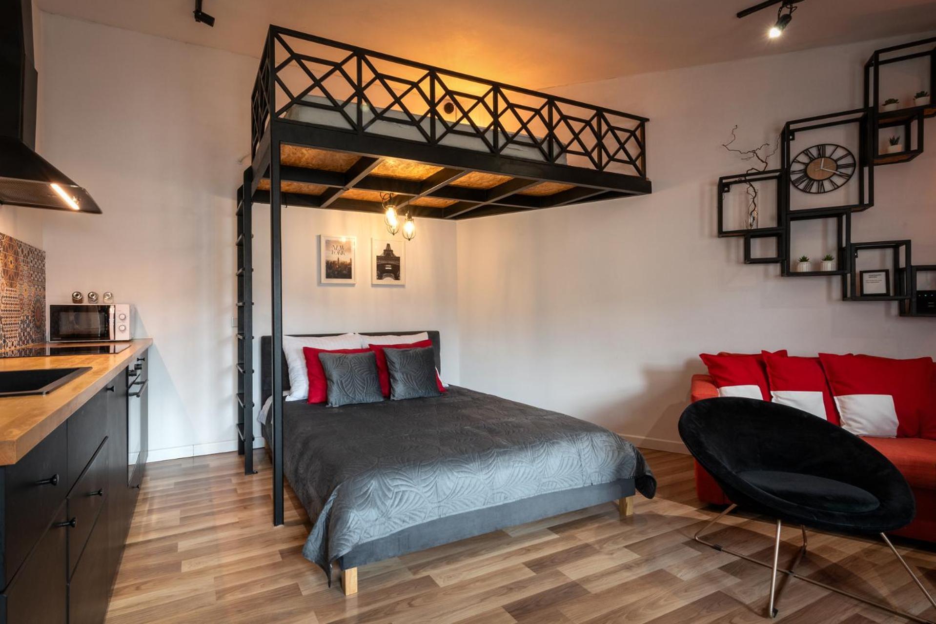 Modern Apartment Arizona Studio Old Town Dietla Balcony Краков Экстерьер фото